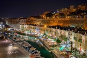 Mdina: Nabrzeże Valletty, Mdina i nocna wycieczka do Rabatu