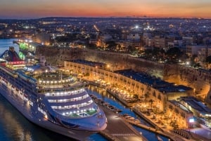 Mdina: Passeio noturno pela área da orla de Valletta, Mdina e Rabat