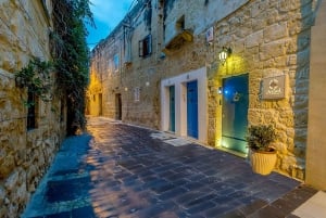 Mdina: Tour serale della Valletta, Mdina e Rabat