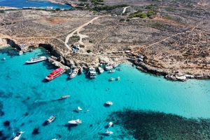 Mellieha: 2 Bay Evening Sunset Cruise Crystal & Blue Lagoon