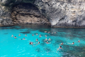 Mellieha: 2 Bay Evening Sunset Cruise Crystal & Blue Lagoon