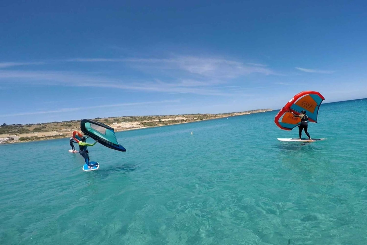 Mellieha Bay: Wing Foiling-lektion