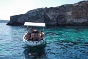 Mellieha: Boat ride around Comino, Caves & Blue lagoon