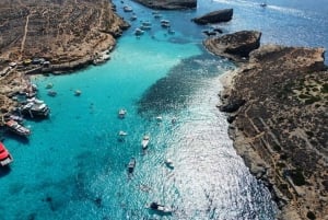 Mellieha: Boat ride around Comino, Caves & Blue lagoon