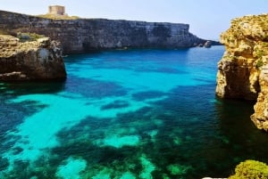 Malta: Comino, Blue Lagoon, Crystal Lagoon e Sea Caves