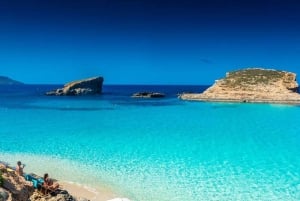Malta: Comino, Blue Lagoon, Crystal Lagoon e Sea Caves