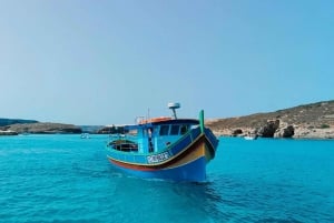 Malte : Comino, Blue Lagoon, Crystal Lagoon et visite des grottes