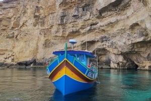 Malte : Comino, Blue Lagoon, Crystal Lagoon et visite des grottes