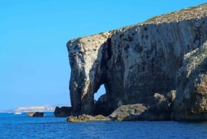 Malte : Comino, Blue Lagoon, Crystal Lagoon et visite des grottes