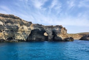 Mellieha: Gozo, Comino, jaskinie morskie i rejs po Błękitnej Lagunie