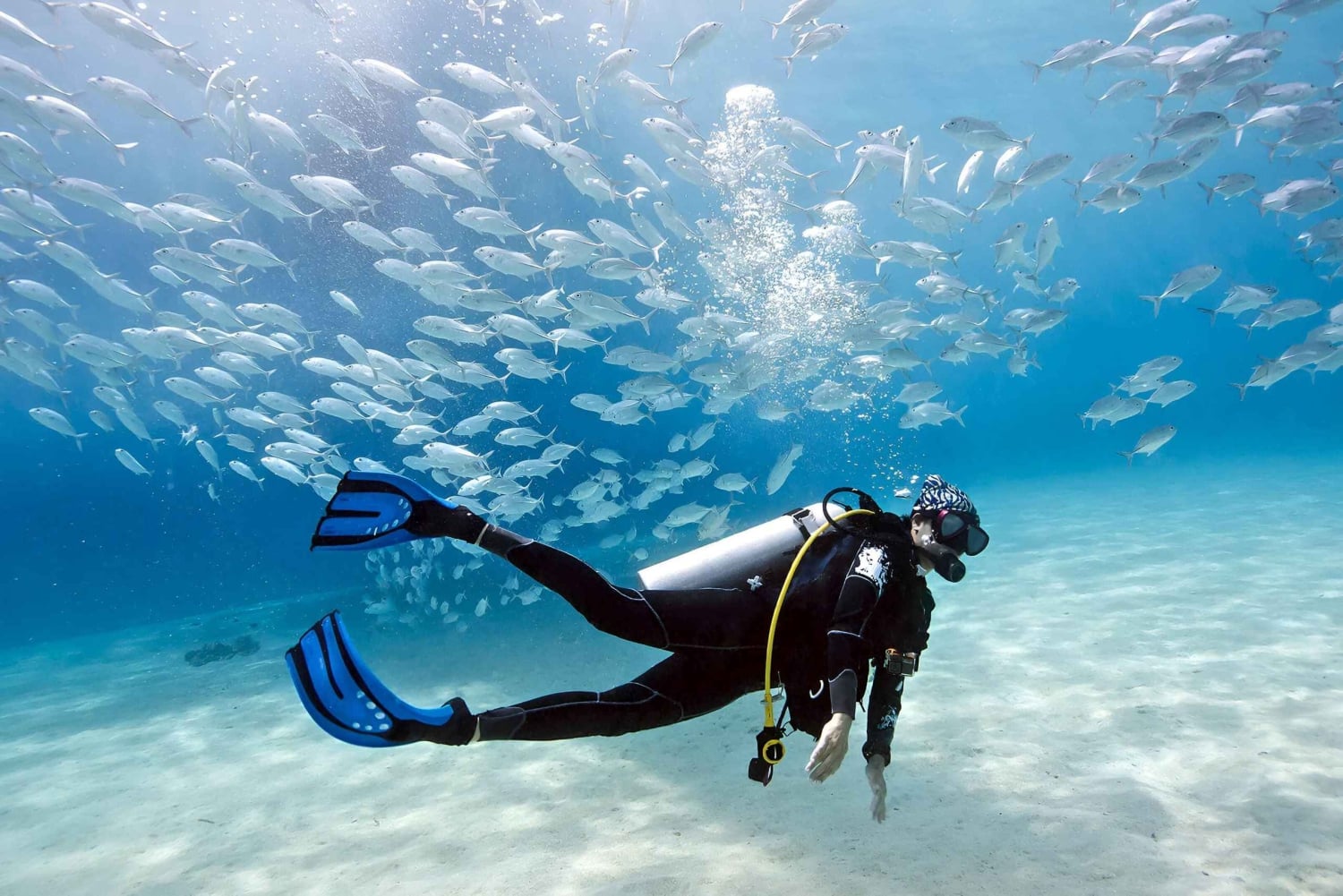 Mellieha: Introduktionskurs i dykning i öppet hav