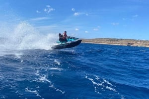 Mellieha: Jet Ski Rental with Safety Boat