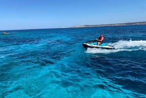 Mellieha: Jet Ski Rental with Safety Boat