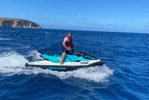 Mellieha: Jet Ski Rental with Safety Boat