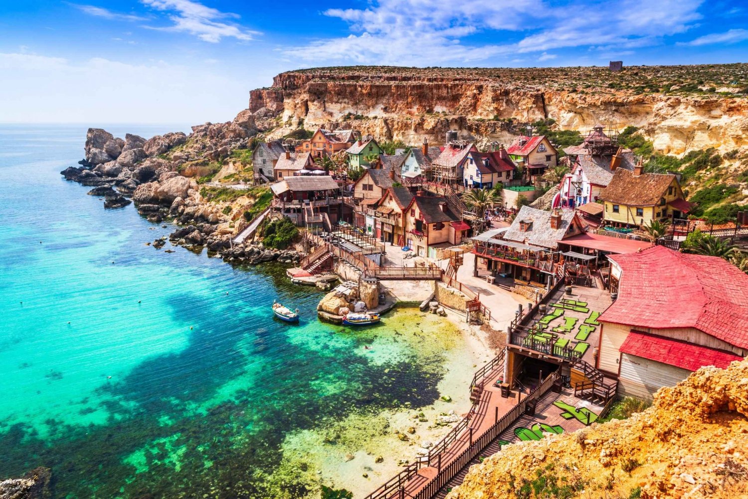 Mellieha: Popeye Village with Optional Private Transfers