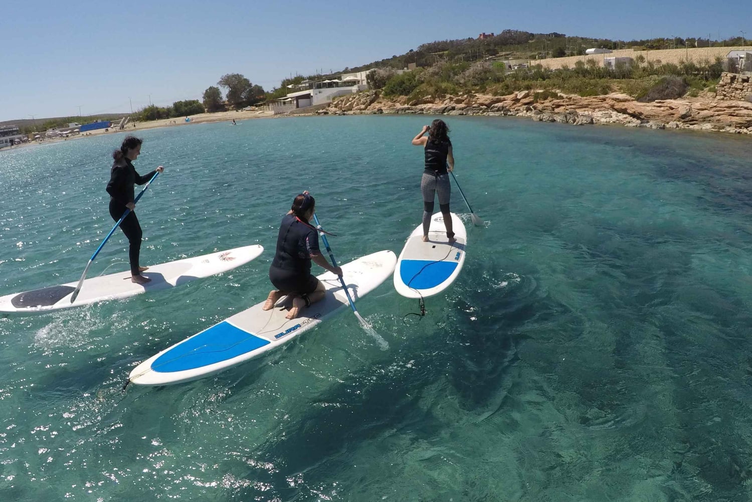 Mellieha: Stand-Up-Paddleboarding-Unterricht