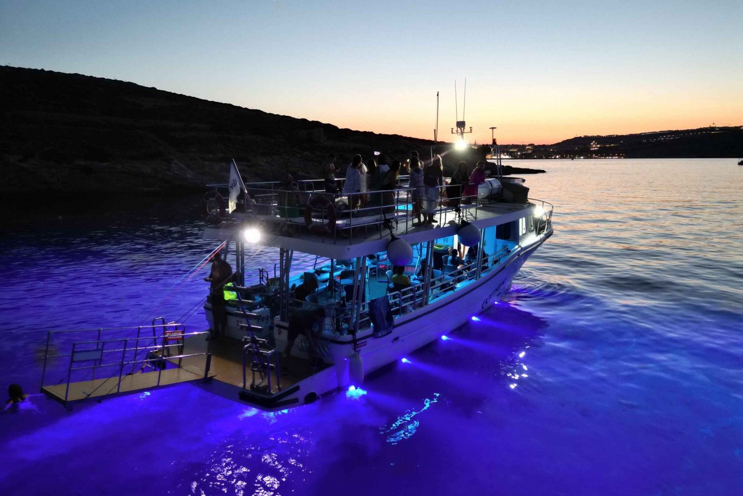 Mellieha: Two Bay Evening Cruise Including The Blue Lagoon