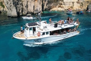 Mellieha: Two Bay Evening Cruise Including The Blue Lagoon