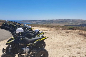 Malta Nord: Tour in quad con paesaggi terrestri, marini e balneari