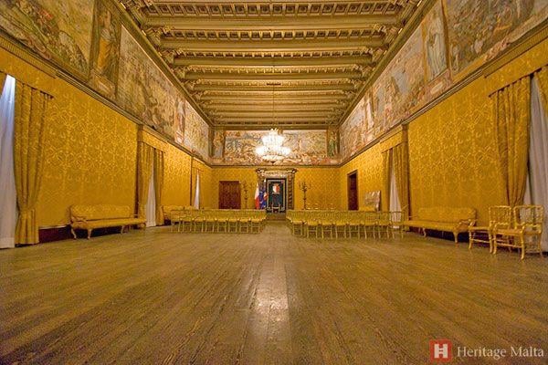 Palace Staterooms - Malta Tourist attraction