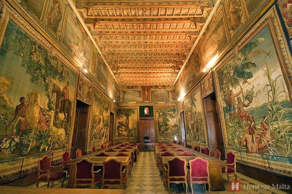 Palace Staterooms - Malta Tourist attraction