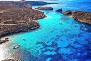 Bateau à moteur Gozo, Comino et Blue Lagoon