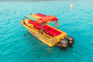 Błękitna Laguna: Comino i Kryształowa Laguna Prywatna łódź motorowa Malta