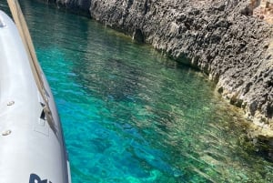 Alquiler de barco privado Comino, Laguna Azul, Gozo