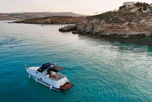 Private Boat Charter to Blue Lagoon, Crystal Lagoon and Gozo