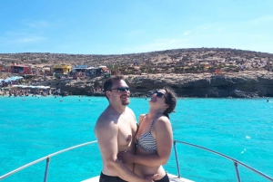 Malta: Comino Blue lagoon & Crystal Lagoon Private Boat Tour