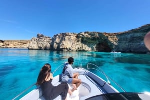 Private Boat Tour: Discover Comino's Blue and Crystal Lagoon