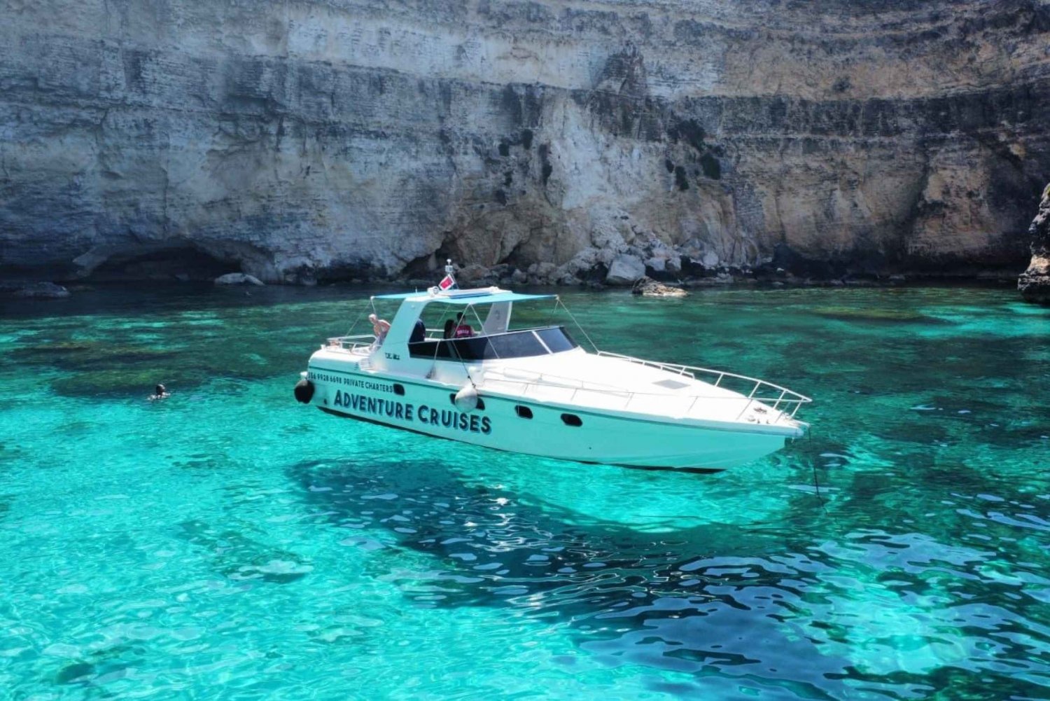 Charters privés comino boat trips