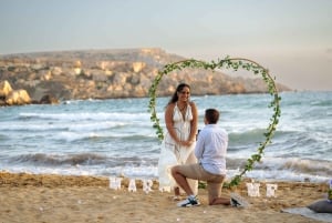 Proposal Photoshoot with Professional Photographer in Malta