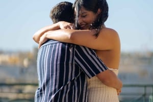 Fotoshoot af frieri med professionel fotograf på Malta