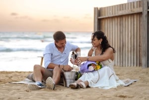 Fotoshoot af frieri med professionel fotograf på Malta