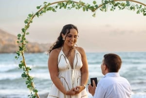 Fotoshoot af frieri med professionel fotograf på Malta