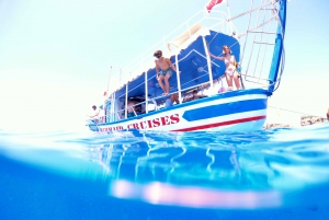 Bugibba: Scenic Sunset Cruise with Blue Lagoon Swim Stop