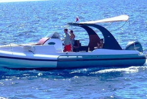 Частная лодка на Мальте: Голубой лагуна, Комино и морские пещеры