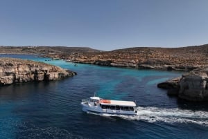 Malta: Roundtrip Ferry to Comino Blue Lagoon w/Gozo Option