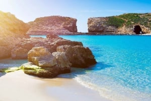 Malta: Roundtrip Ferry to Comino Blue Lagoon w/Gozo Option