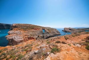 Malta: Roundtrip Ferry to Comino Blue Lagoon w/Gozo Option