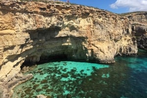 Malta: Roundtrip Ferry to Comino Blue Lagoon w/Gozo Option