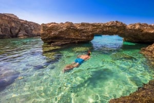 Malta: Roundtrip Ferry to Comino Blue Lagoon w/Gozo Option