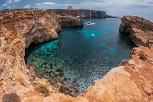 Malta: Roundtrip Ferry to Comino Blue Lagoon w/Gozo Option