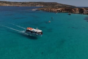 Malta: Roundtrip Ferry to Comino Blue Lagoon w/Gozo Option