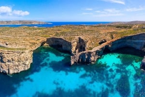 Malta: Roundtrip Ferry to Comino Blue Lagoon w/Gozo Option