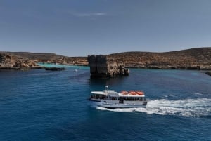 Malta: Roundtrip Ferry to Comino Blue Lagoon w/Gozo Option