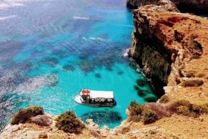 Malta: Roundtrip Ferry to Comino Blue Lagoon w/Gozo Option