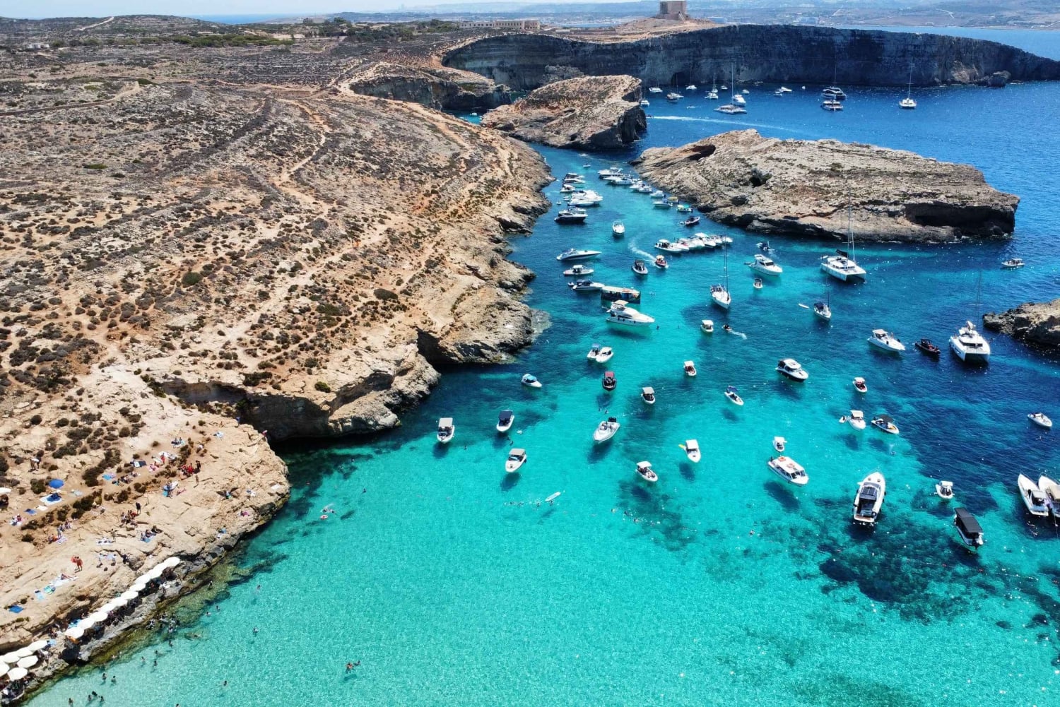 SerenityBoatChartersMalta: Blå lagunen, Comino, Gozo och havsgrottor