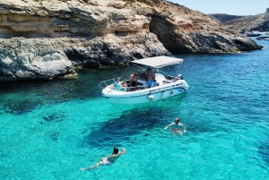 SerenityBoatChartersMalta: Blå lagunen, Comino, Gozo och havsgrottor